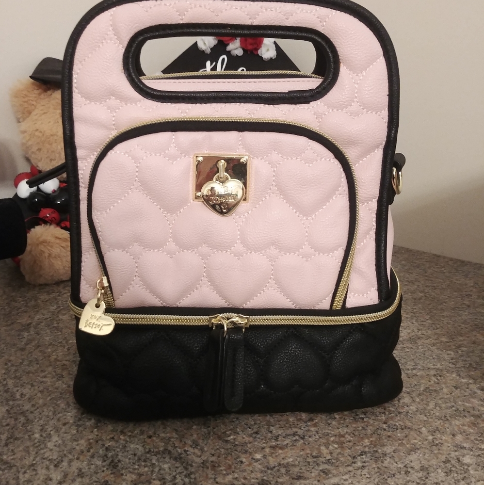 Betsey Johnson insulated lunch bag